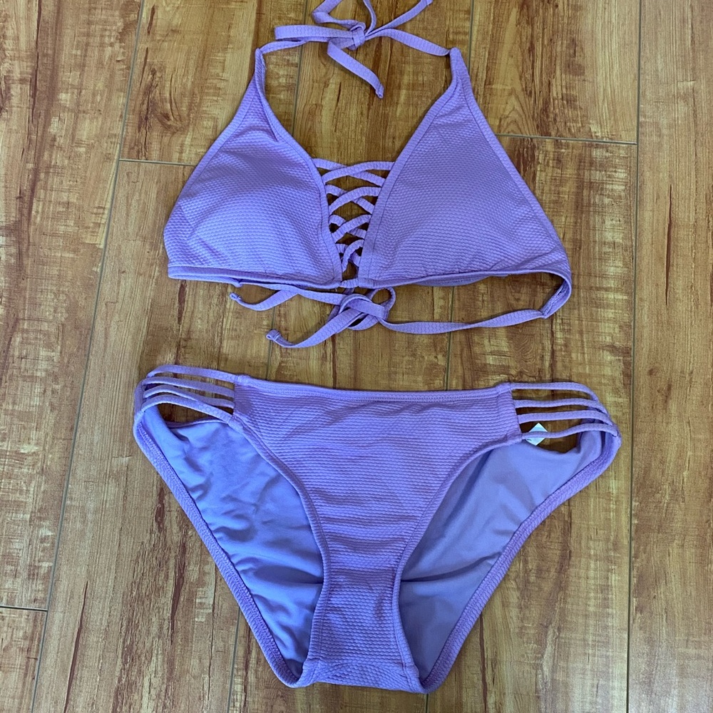 Purple Women's Bikini Set